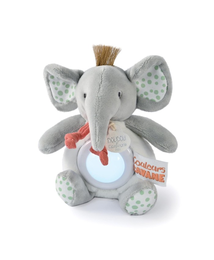 Dou Dou Et Compagnie Baby Elephant nachtlampje  - Veilleuse 